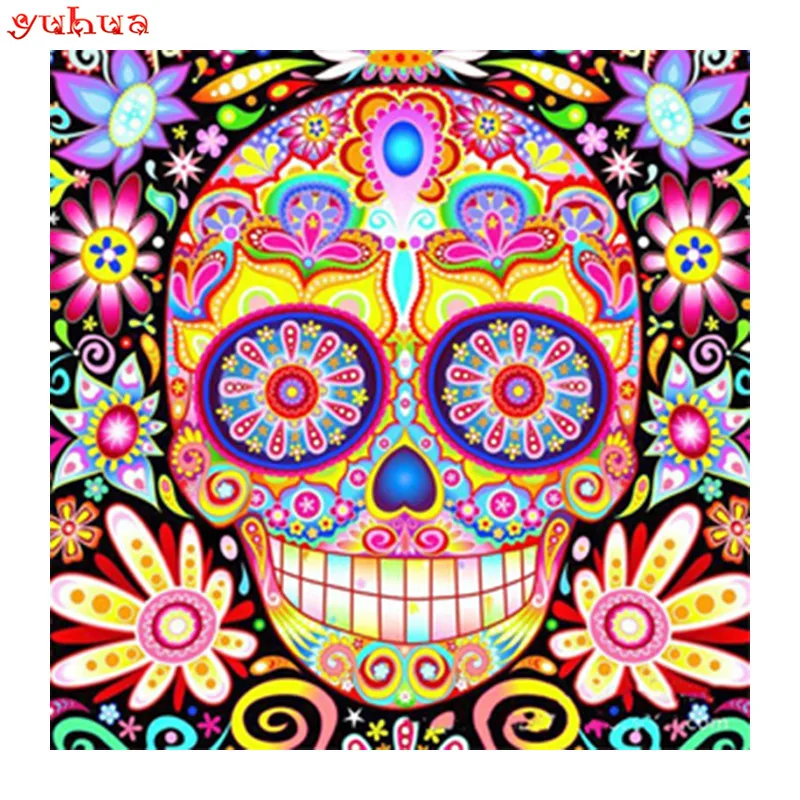 5D Diy Diamond Painting Skull Cat Woman Cross Stitch Horror Halloween Needlework Home Decorative Full Square Diamond Embroidery
5D Diy Diamond Painting Skull Cat Woman Cross Stitch Horror Halloween Needlework Home Decorative Full Square Diamond Embroidery