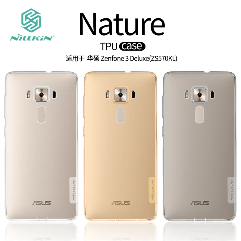 For Asus Zenfone 3 Deluxe ZS570KL Case Cover Original Nillkin Soft Silicone Transparent Cover for Zenfone3 Deluxe ZS570KL Case
For Asus Zenfone 3 Deluxe ZS570KL Case Cover Original Nillkin Soft Silicone Transparent Cover for Zenfone3 Deluxe ZS570KL Case