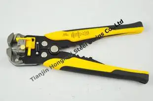 BY FEDEX !3 in 1 Multi functional Automatic Cable Wire Stripper Self Adjusting Crimper Terminal Cutter Tool AWG24-10(0.2-6.0mm2)
BY FEDEX !3 in 1 Multi functional Automatic Cable Wire Stripper Self Adjusting Crimper Terminal Cutter Tool AWG24-10(0.2-6.0mm2)