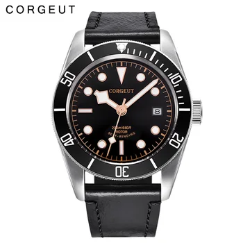 41mm Corgeut Men's Automatic Mechanical Watch Fashion Mechanical Watch Luminous Waterproof Calendar Watch
41mm Corgeut Men's Automatic Mechanical Watch Fashion Mechanical Watch Luminous Waterproof Calendar Watch