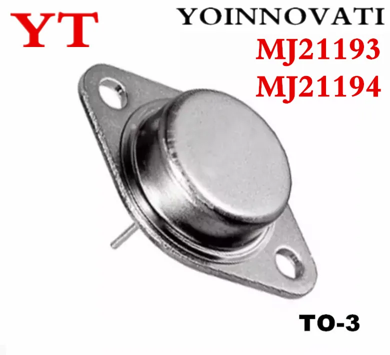 10 шт./лот MJ21193 & MJ21194 (5 шт. MJ21193 + 5 шт. MJ21194) TO-3 лучшее качество
10 шт./лот MJ21193 & MJ21194 (5 шт. MJ21193 + 5 шт. MJ21194) TO-3 лучшее качество