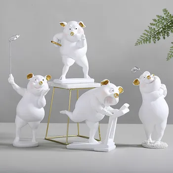Nordic cute pig decoration decoration crafts creative children's study new year Valentine's Day wedding gift
Nordic cute pig decoration decoration crafts creative children's study new year Valentine's Day wedding gift