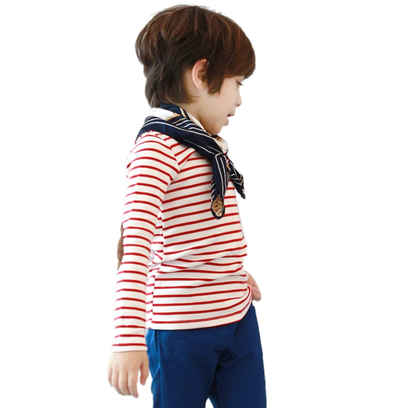 Autumn Winter Stripe Long Sleeve Pullover Elbow Guard Casual Fashion Baby Boy Girl Blouses Outfits T Shirts Children Tops
Autumn Winter Stripe Long Sleeve Pullover Elbow Guard Casual Fashion Baby Boy Girl Blouses Outfits T Shirts Children Tops