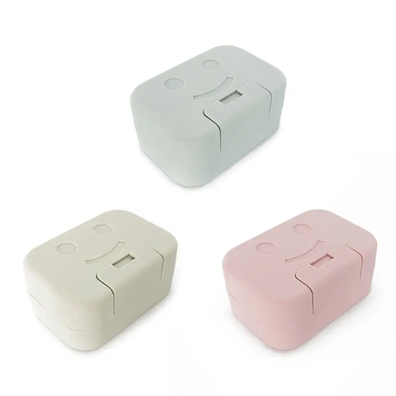 Portable Travel Washing Shower Soap Box Smile Face Dish Plate Holder Hiking Case Container Rack With Lid Seal
Portable Travel Washing Shower Soap Box Smile Face Dish Plate Holder Hiking Case Container Rack With Lid Seal