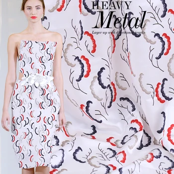 Spring and summer digital inkjet printing silk stretch satin fabric Summer dress cheongsam silk fabric silk fashion clothing
Spring and summer digital inkjet printing silk stretch satin fabric Summer dress cheongsam silk fabric silk fashion clothing
