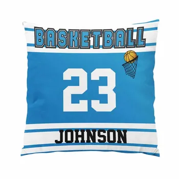 Blue and White Basketball DIY Name Number Hidden Zipper Home Sofa Decorative Throw Pillow Cover Cushion Case Inch 18x18 Square
Blue and White Basketball DIY Name Number Hidden Zipper Home Sofa Decorative Throw Pillow Cover Cushion Case Inch 18x18 Square