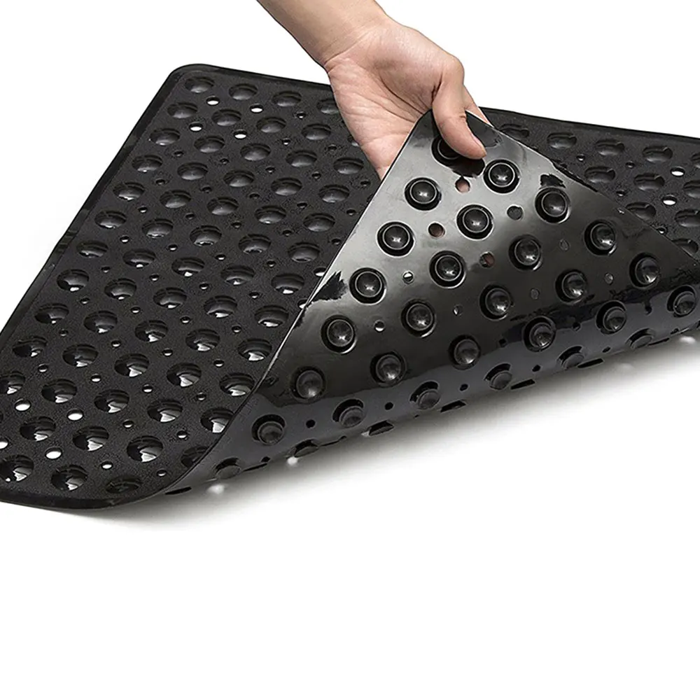Quick Drain Shower Mat Anti-slip Bath Mat Carpet for Bathroom Non Slip Square Shower Stalls Machine Washable Suction Cups
Quick Drain Shower Mat Anti-slip Bath Mat Carpet for Bathroom Non Slip Square Shower Stalls Machine Washable Suction Cups