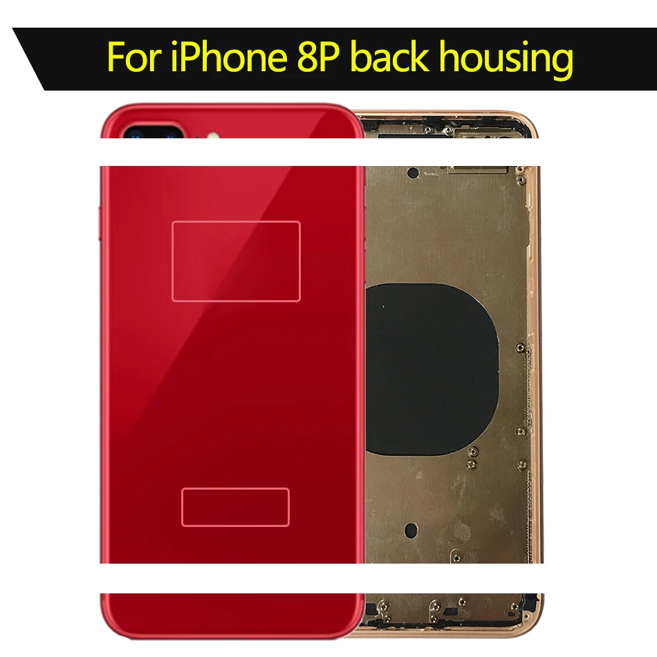 Back housing for iPhone X 8p Battery Cover metal Case for iPhone 8 plus Middle Chassis frame Rear Door cover case Frame Assembly
Back housing for iPhone X 8p Battery Cover metal Case for iPhone 8 plus Middle Chassis frame Rear Door cover case Frame Assembly
