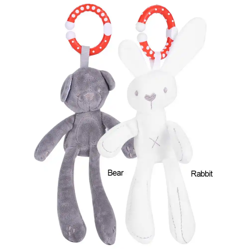 cute baby crib stroller toy rabbit bunny bear bee