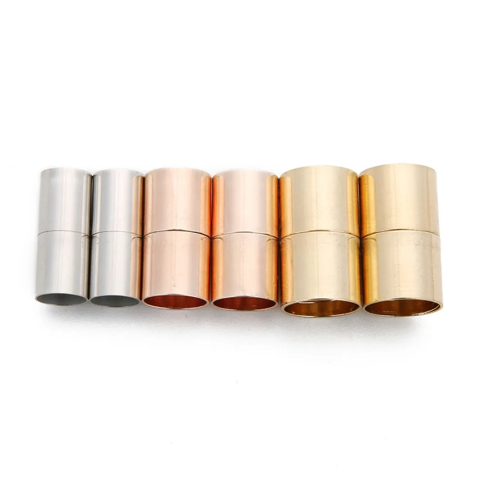 5pcs Rose Gold Rhodium Strong Magnetic Clasps Fit 4/6/8/10/12mm Leather Cord Bracelets Clasp Connectors for DIY Jewelry Making
5pcs Rose Gold Rhodium Strong Magnetic Clasps Fit 4/6/8/10/12mm Leather Cord Bracelets Clasp Connectors for DIY Jewelry Making