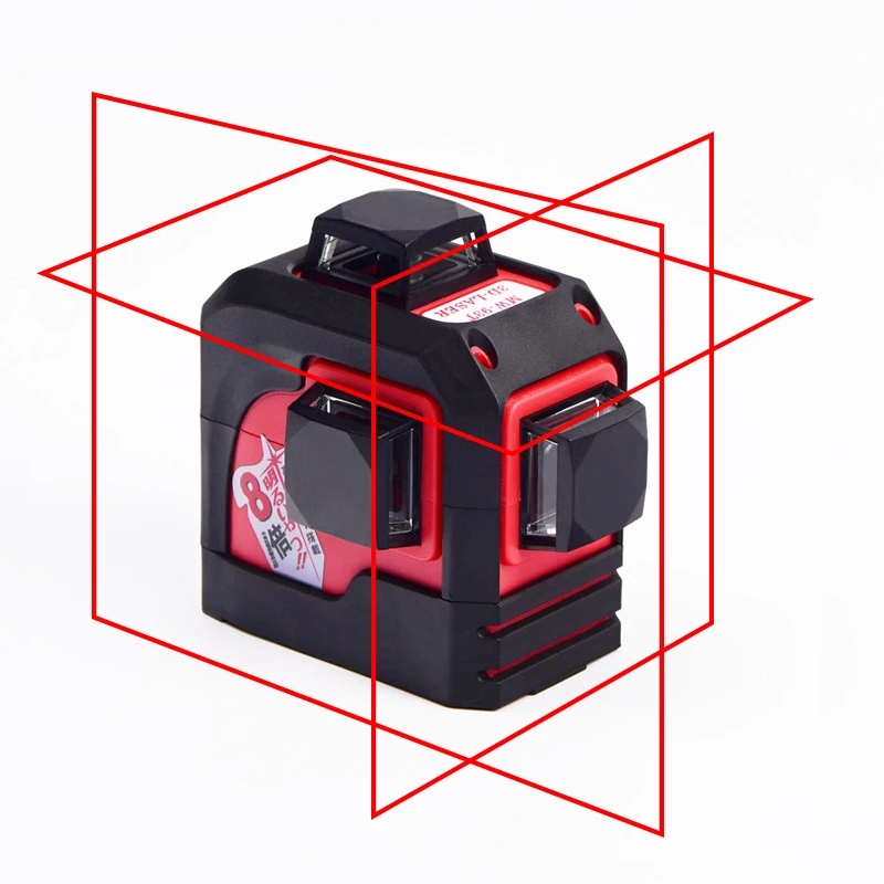 12 Lines 3D Laser Level Self-Leveling 360 Horizontal And Vertical Cross Super Powerful Red Laser Beam Line
12 Lines 3D Laser Level Self-Leveling 360 Horizontal And Vertical Cross Super Powerful Red Laser Beam Line