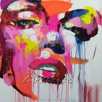 Palette knife painting portrait Palette knife Face Oil painting Impasto figure on canvas Hand painted Francoise Nielly 14-22
Palette knife painting portrait Palette knife Face Oil painting Impasto figure on canvas Hand painted Francoise Nielly 14-22
