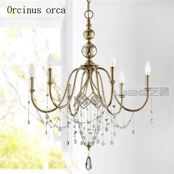 American luxury copper chandelier, living room, bedroom, Nordic, modern, simple, creative personality chandelier free shipping
American luxury copper chandelier, living room, bedroom, Nordic, modern, simple, creative personality chandelier free shipping