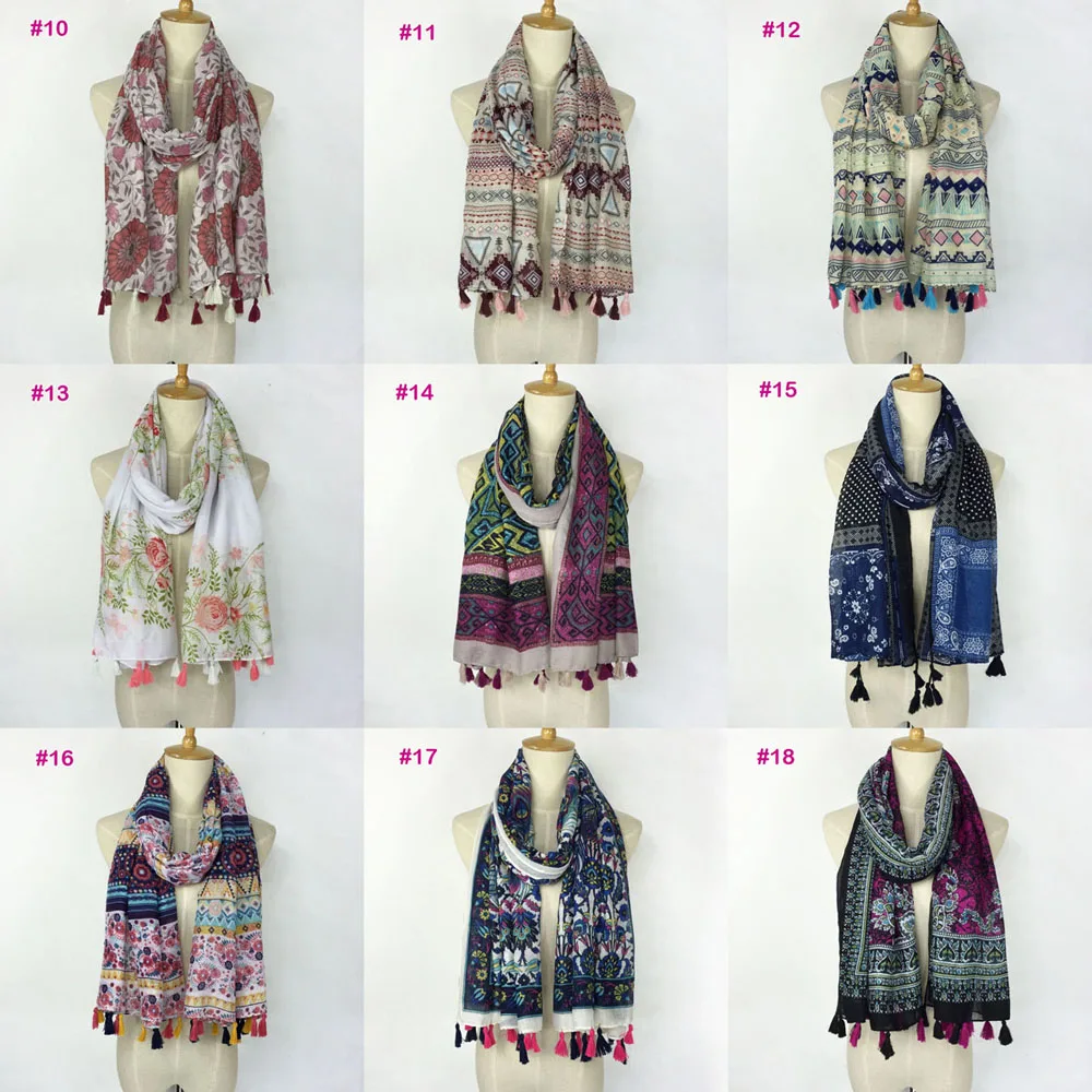 tassel scarf group 2