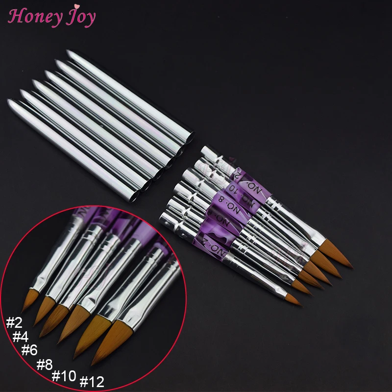 Pro Nail Art Sculpture Brush Kolinsky Sable Acrylic Powder Pen #2/4/6/8/10/12 UV Gel Builder Carving Drawing Paint Brushes
Pro Nail Art Sculpture Brush Kolinsky Sable Acrylic Powder Pen #2/4/6/8/10/12 UV Gel Builder Carving Drawing Paint Brushes