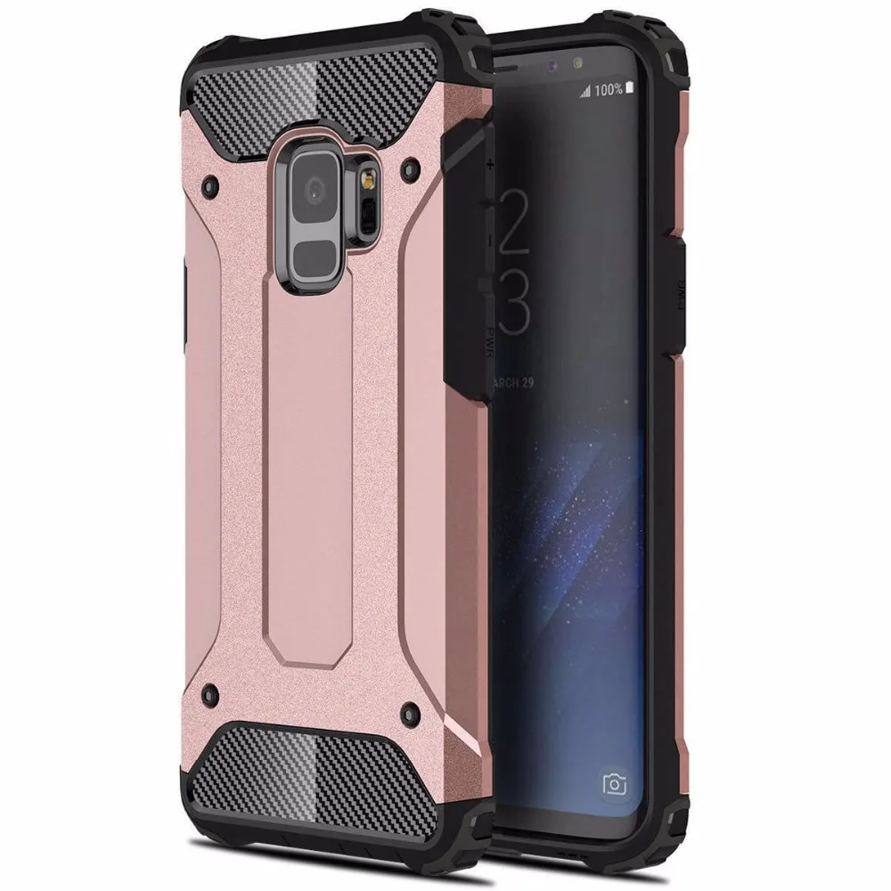 Luxury Tough Defender Armor Phone Case For Samsung GalaxyS9 GalaxyS8Plus GalaxyS7 Shockproof Protective Cover Sadoun.com