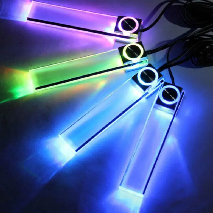 Colorful Car Floor Foot Atmosphere Light Automobiles Decor Lamp Bar Interior Led Flasher Powered By Cigarette Lighter Accessory 
Colorful Car Floor Foot Atmosphere Light Automobiles Decor Lamp Bar Interior Led Flasher Powered By Cigarette Lighter Accessory
