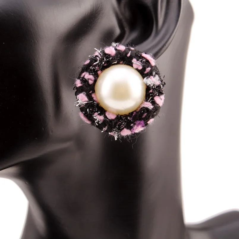 Florosy Handmade Statement Cotton Silver Color Metal Alloy Simulated Pearl Stud Earrings for Women Design Fashion New Earrings
Florosy Handmade Statement Cotton Silver Color Metal Alloy Simulated Pearl Stud Earrings for Women Design Fashion New Earrings