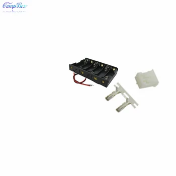 50Pcs 6xAA Battery Case Holder Socket Wire Junction Boxes With 15cm Wires, PH 2.0 Header and Crimps
50Pcs 6xAA Battery Case Holder Socket Wire Junction Boxes With 15cm Wires, PH 2.0 Header and Crimps