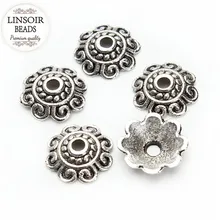 100pcs/lot Dia 10mm Antique Silver Color Flower Bead Caps Metal Tassel Caps Hole Size 1.5mm for Jewelry Making Accessories
100pcs/lot Dia 10mm Antique Silver Color Flower Bead Caps Metal Tassel Caps Hole Size 1.5mm for Jewelry Making Accessories