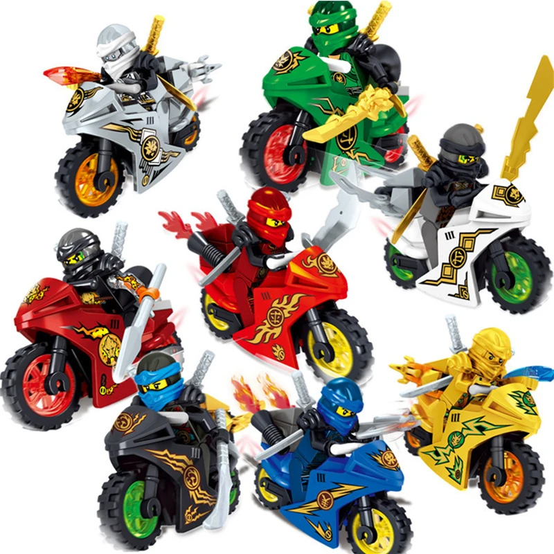 Hot Ninja Motorcycle Building Blocks Bricks toys Compatible Ninjagoed Ninja for figure toys Carmadon Kai Jay Zane Cole
Hot Ninja Motorcycle Building Blocks Bricks toys Compatible Ninjagoed Ninja for figure toys Carmadon Kai Jay Zane Cole