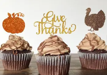 glitter Thanksgiving cupcake toppers fall wedding bridal shower party decoration doughnut dessert picks
glitter Thanksgiving cupcake toppers fall wedding bridal shower party decoration doughnut dessert picks