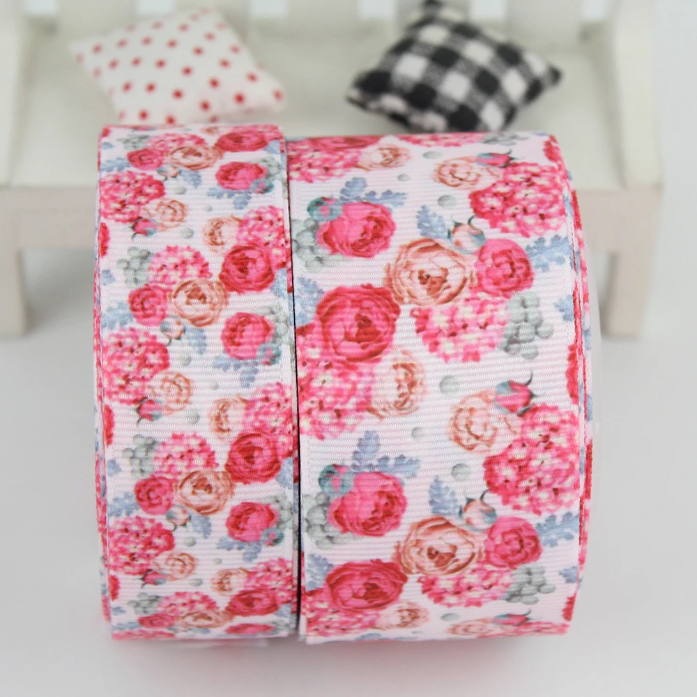 Beautiful pink flower ribbon printed grosgrain headwear hair bow diy party decoration gift wrap tape 22mm 25mm 38mm 57mm 75mm
Beautiful pink flower ribbon printed grosgrain headwear hair bow diy party decoration gift wrap tape 22mm 25mm 38mm 57mm 75mm