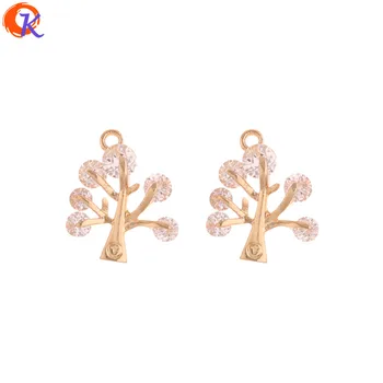 Cordial Design 30Pcs 10*12MM Jewelry Accessories/CZ Charms/DIY Making/Tree Shape/Genuine Gold Plating/Hand Made/Earring Findings
Cordial Design 30Pcs 10*12MM Jewelry Accessories/CZ Charms/DIY Making/Tree Shape/Genuine Gold Plating/Hand Made/Earring Findings