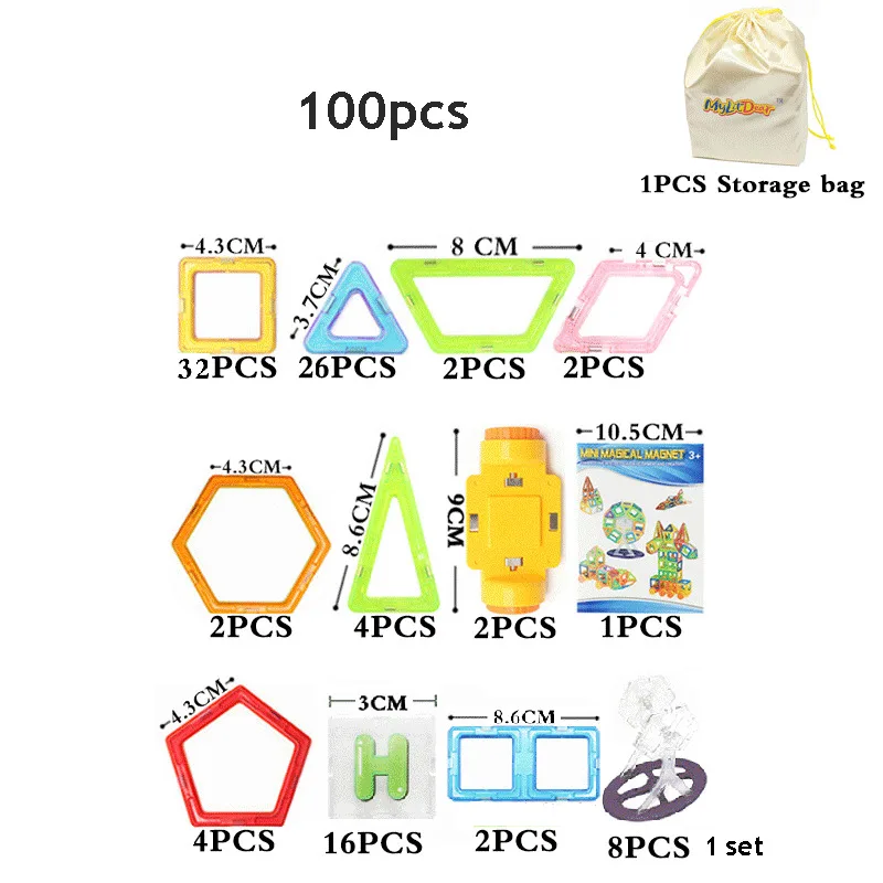 100PCS