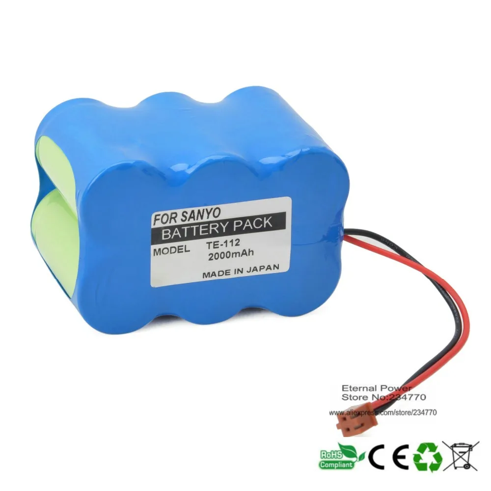 Replacement FOR Terumo 6N-1200SCK TE-112 infusion pump Medical Battery Notice the difference Another Terminal Interface
Replacement FOR Terumo 6N-1200SCK TE-112 infusion pump Medical Battery Notice the difference Another Terminal Interface