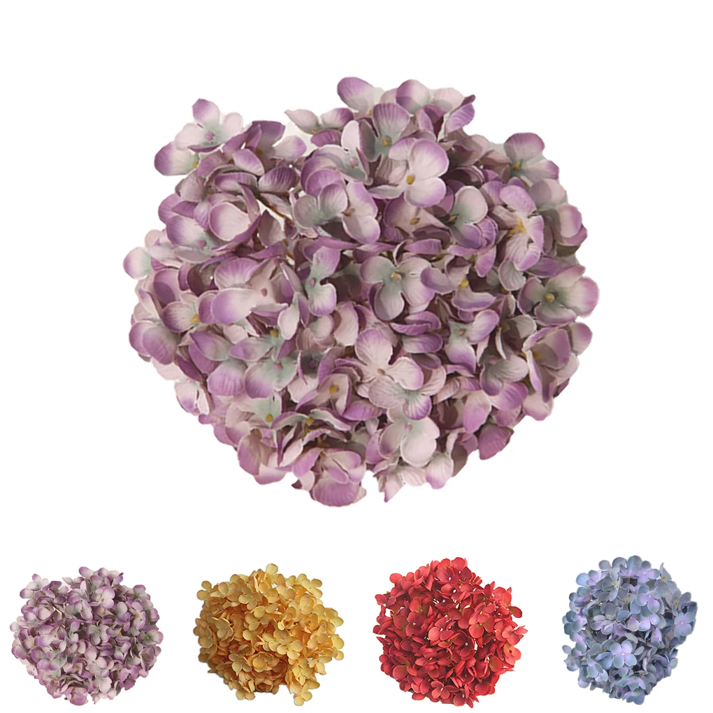 DIY 19cm Hydrangea Craft Artificial Flower Heads Silk Floral Wedding Party Decorations
DIY 19cm Hydrangea Craft Artificial Flower Heads Silk Floral Wedding Party Decorations