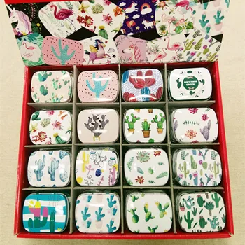 36pc/box Cactus Style Mini Pill Case Collectables mini Box Diy storage box square lipstick case small tin box
36pc/box Cactus Style Mini Pill Case Collectables mini Box Diy storage box square lipstick case small tin box