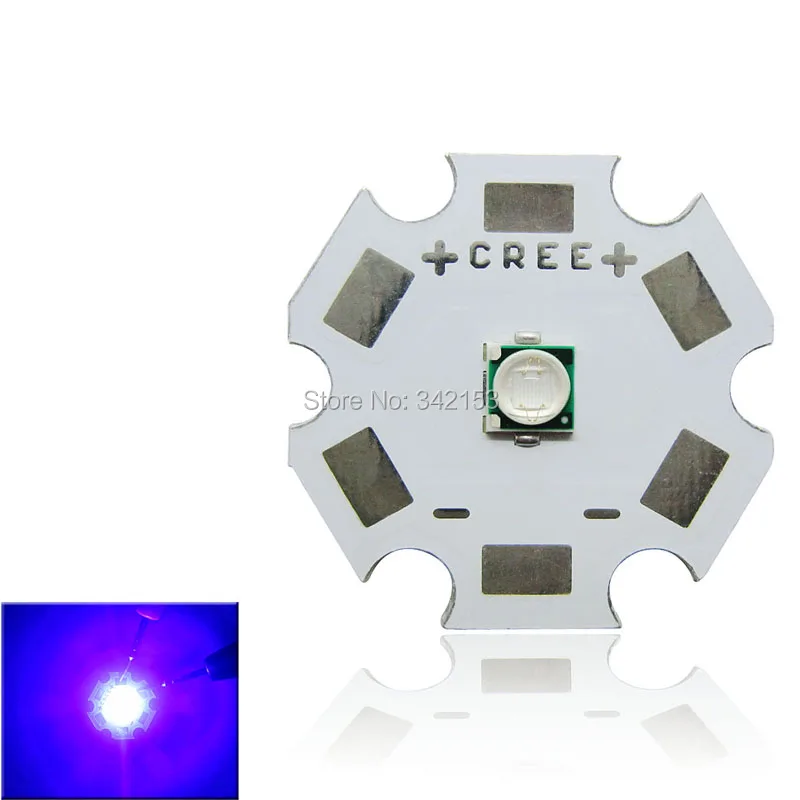 3W Epileds UV Purple 430NM - 435NM Led Emitter Lamp Light On 8MM/12MM/14MM/16MM/20MM PCB Board For Professional Flashlight
3W Epileds UV Purple 430NM - 435NM Led Emitter Lamp Light On 8MM/12MM/14MM/16MM/20MM PCB Board For Professional Flashlight