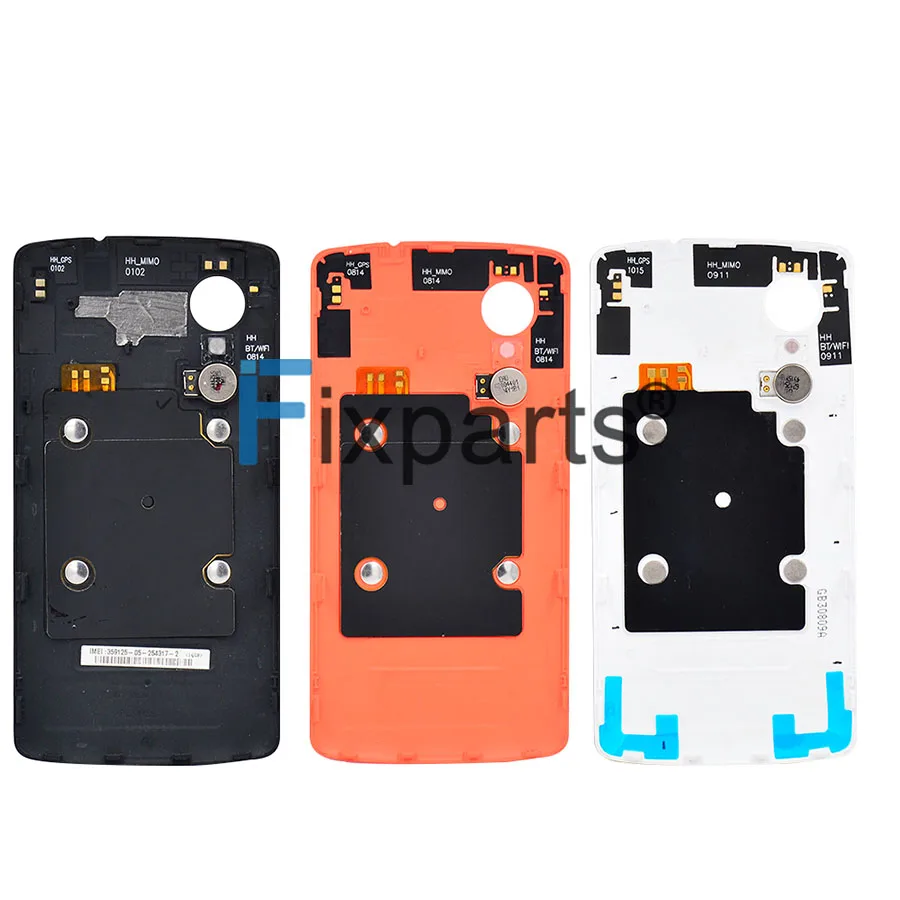 For LG Nexus 5 D820 D821 Back Battery Cover Rear Door Housing Case + NFC Antenna Replacement Battery Cover (2)