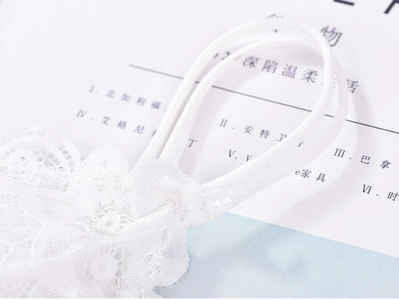 Description Picture 6 of itemFashion Hot Sexy Women Lady Lace Strap Bras Tops Tube Vest Chest Wrap Bandeau Underwear Summer Floral Tops sweet wire free Bras