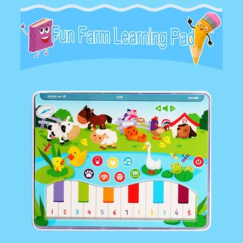Kids Farm Learning Pad Fun Kids Tablet Early Educational Learning Machine for Learning Playing Music and Instruments Sound
Kids Farm Learning Pad Fun Kids Tablet Early Educational Learning Machine for Learning Playing Music and Instruments Sound