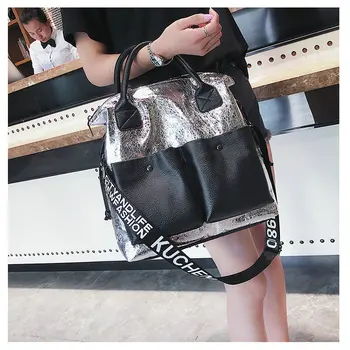 2019 new wild casual large capacity tote bag fashion shoulder Messenger bag woman large bag handbag C43-87
2019 new wild casual large capacity tote bag fashion shoulder Messenger bag woman large bag handbag C43-87