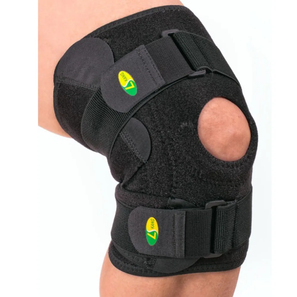 Men Women Black Adjustable Band Kneepad 3-tier Structure Knee Joint Ligament Gear Brace Support Gym Fitness Sports Safety Wear
Men Women Black Adjustable Band Kneepad 3-tier Structure Knee Joint Ligament Gear Brace Support Gym Fitness Sports Safety Wear