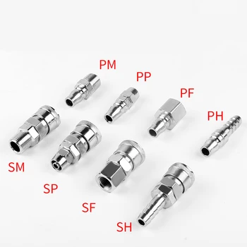 SP10 PP10 Air Hose Pneumatic Fitting Quick Coupler Connector Fit for Tube Outer Air Compressor Pump
SP10 PP10 Air Hose Pneumatic Fitting Quick Coupler Connector Fit for Tube Outer Air Compressor Pump