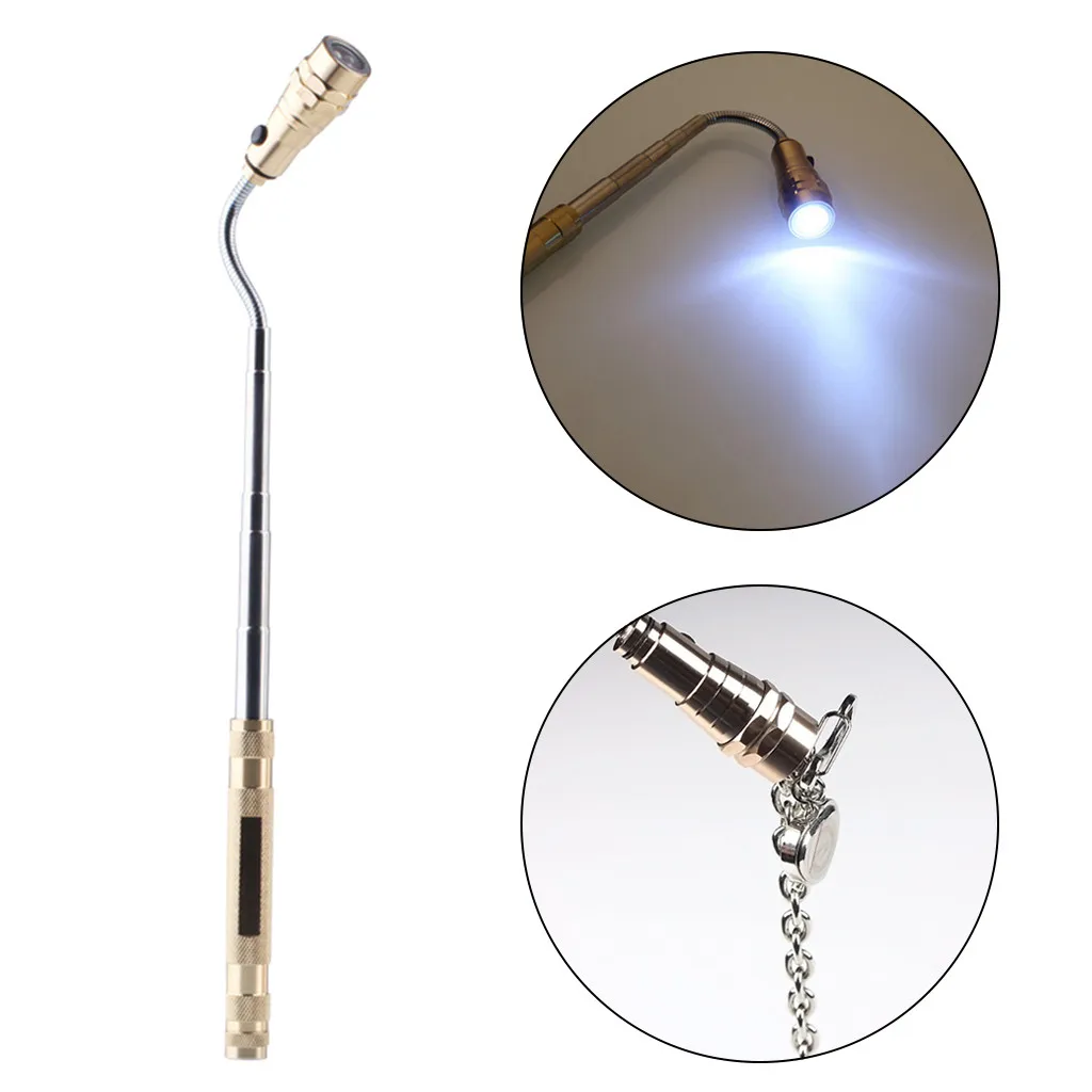 Long Flexible Light Night Pick Up Telescoping Tool Claw with Magnet and LED Light Torch Convenience Outdoor Tools Safe Lamp
Long Flexible Light Night Pick Up Telescoping Tool Claw with Magnet and LED Light Torch Convenience Outdoor Tools Safe Lamp