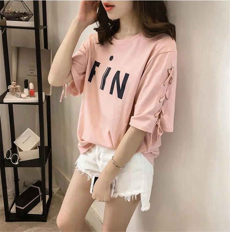 Women Summer Tops New Casual Loose O Neck Tops Tee 2018 Fashion Harajuku Grils T Shirt Women Letter Printed Plus Size M-XXXXXL
Women Summer Tops New Casual Loose O Neck Tops Tee 2018 Fashion Harajuku Grils T Shirt Women Letter Printed Plus Size M-XXXXXL