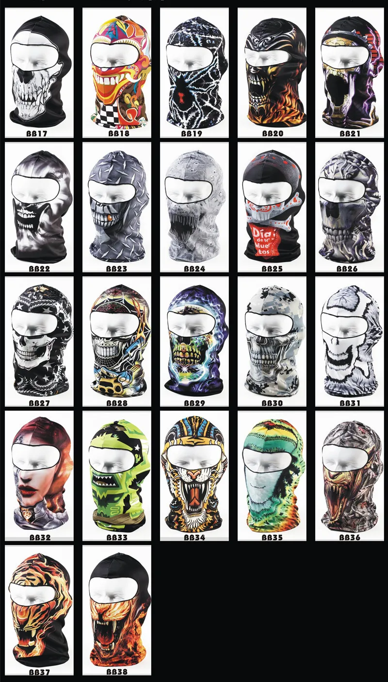 3D Animal Active Outdoor Sports Bicycle Cycling Motorcycle Masks Ski Hood Hat Veil Balaclava UV Protect Full Face Mask (25) - .jpg