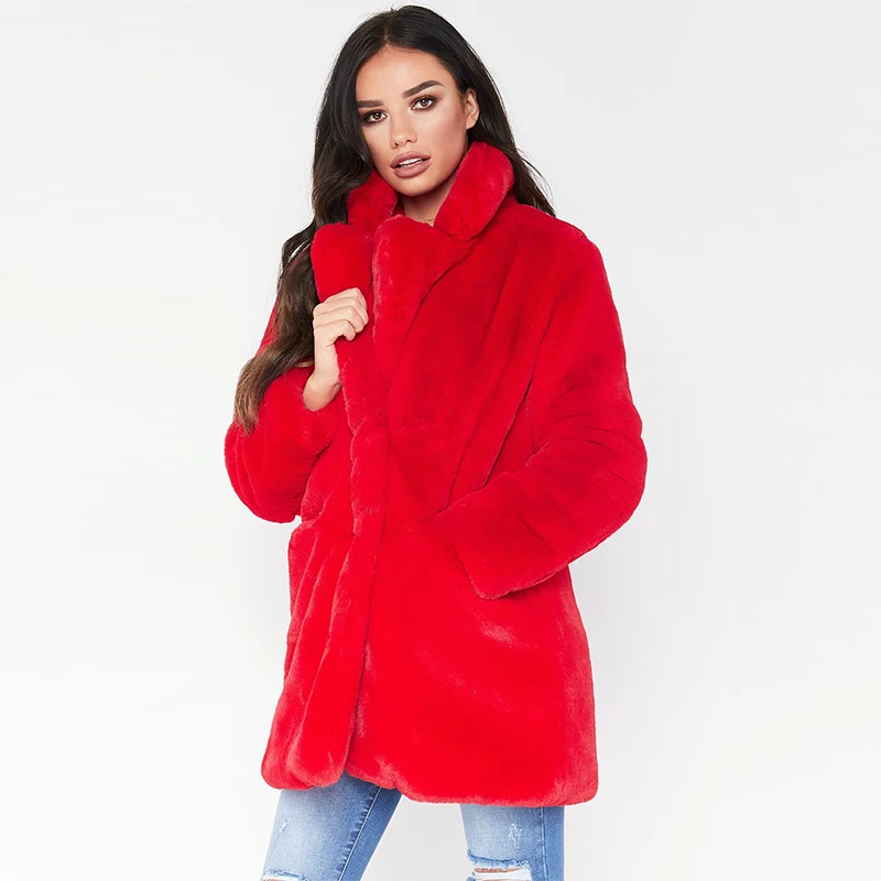 Elegant Faux Fur Coat Women 2018 Autumn Winter Warm Soft Fur Jacket Female Plush Overcoat Casual Outerwear PC305
Elegant Faux Fur Coat Women 2018 Autumn Winter Warm Soft Fur Jacket Female Plush Overcoat Casual Outerwear PC305