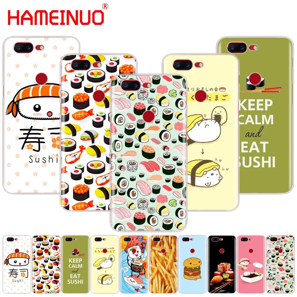 HAMEINUO Japanese Sushi design cover phone case for Oneplus one plus 6 5T 5 3 3t 2 X A3000 A5000
HAMEINUO Japanese Sushi design cover phone case for Oneplus one plus 6 5T 5 3 3t 2 X A3000 A5000