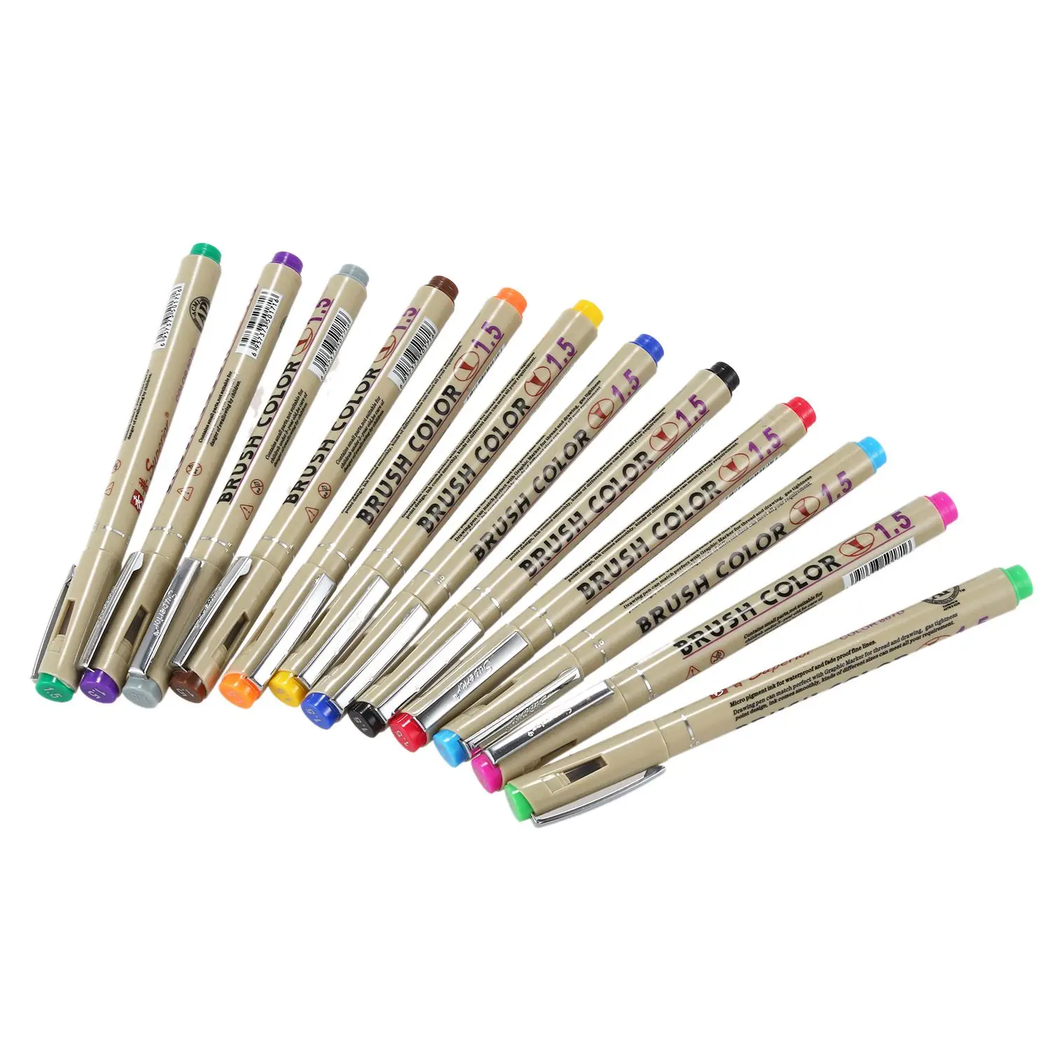 Hot sale Superior 12 Color Drawing Brush Pen Set Artist Soluble Colors Sketch Marker for School Drawing Design Paints Art Supply
Hot sale Superior 12 Color Drawing Brush Pen Set Artist Soluble Colors Sketch Marker for School Drawing Design Paints Art Supply