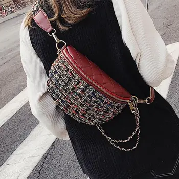 Women Messenger Bags Pu leather Women Shoulder Bag Solid Clutches Chain Saddle Crossbody Bags Tote Chest Bag Grandma knitting
Women Messenger Bags Pu leather Women Shoulder Bag Solid Clutches Chain Saddle Crossbody Bags Tote Chest Bag Grandma knitting