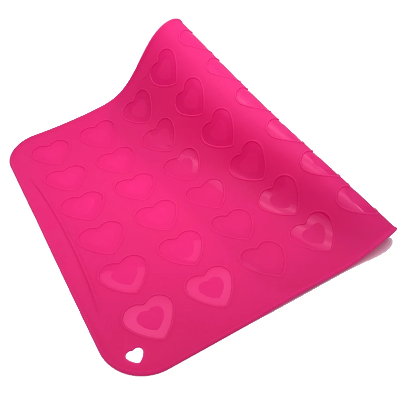 Silicone Reusable Cake Mold 42 Holes Heart Shape Macaron Dessert Mold Pad Macarons Mat Heat Resistant Tray Kitchen Baking Tools
Silicone Reusable Cake Mold 42 Holes Heart Shape Macaron Dessert Mold Pad Macarons Mat Heat Resistant Tray Kitchen Baking Tools