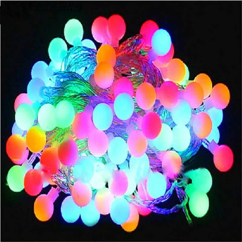 Waterproof 10m 100 LED ball Lighting string Curtain garland fairy wedding garden outdoor Christmas new year luminaria decoration
Waterproof 10m 100 LED ball Lighting string Curtain garland fairy wedding garden outdoor Christmas new year luminaria decoration