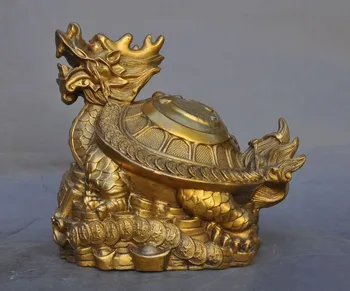 wedding decoration 9"Chinese fengshui brass Wealth Money longevity dragon turtle tortoise statue
wedding decoration 9"Chinese fengshui brass Wealth Money longevity dragon turtle tortoise statue