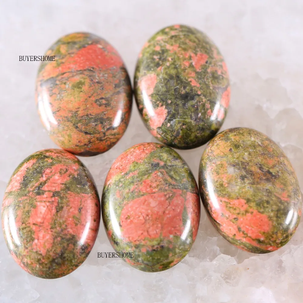 For Jewelry Making Necklace Pendant Bracelet Earrings 18x25MM Oval Natural Stone Bead Unakite Epidote CAB Cabochon 5Pcs K565
For Jewelry Making Necklace Pendant Bracelet Earrings 18x25MM Oval Natural Stone Bead Unakite Epidote CAB Cabochon 5Pcs K565